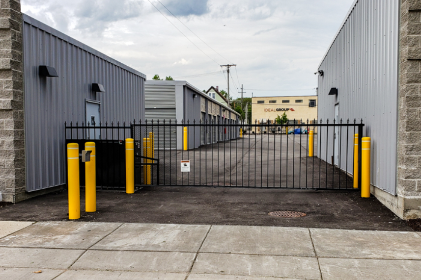 Fenced and gated storage facility in West Allis, WI